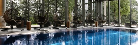 Salzwasserpool mit Gegenstromanlage, Quelle: Berghotel Oberhof