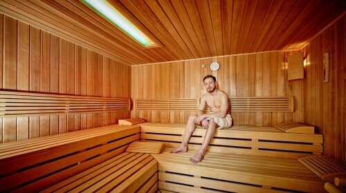 Sauna im Hotel