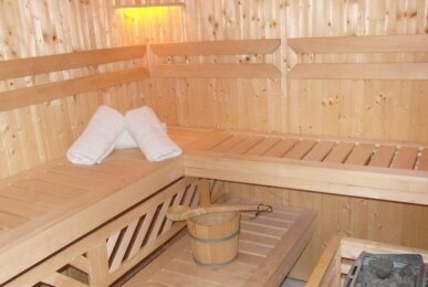 Sauna im Hotelzimmer, Quelle: Hotel Ziegelruh