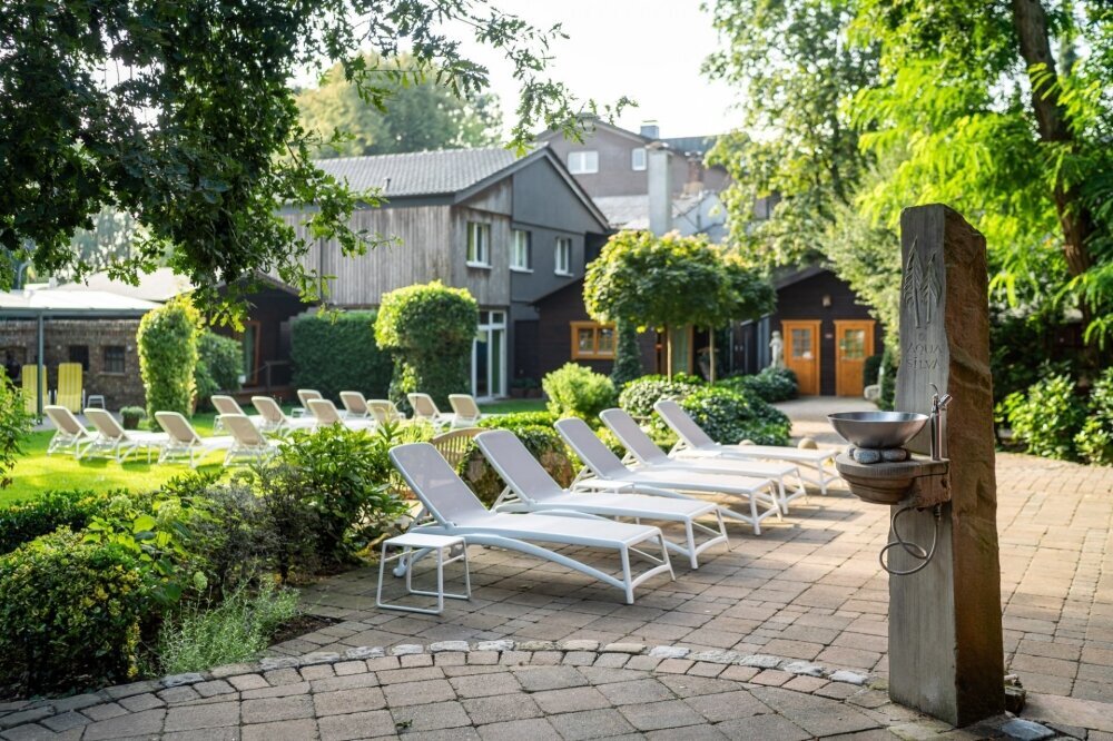 Saunapark im AQUA SILVA Spa, Quelle: Waldhotel Tannenhäuschen 