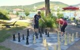 Schach spielen im Hotel zur Mühle