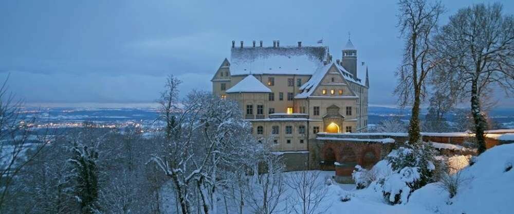 Schloss Heiligenberg im Winter