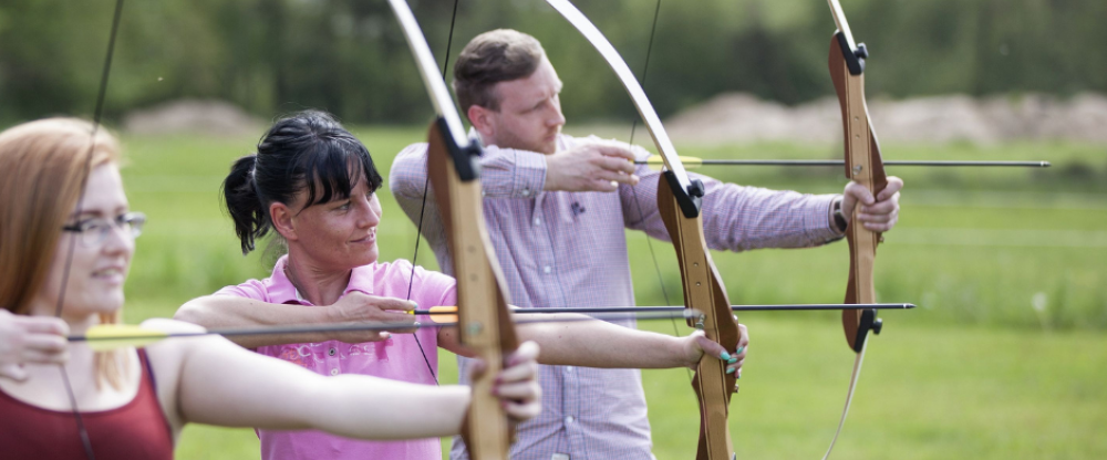 Schloss Krugsdorf - Instinktives Bogenschießen