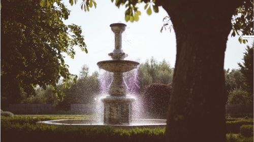 Schloss Krugsdorf Golf & Hotel - Springbrunnen