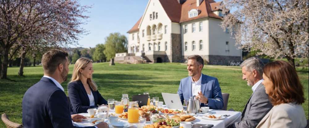 Frühstück im Grünen