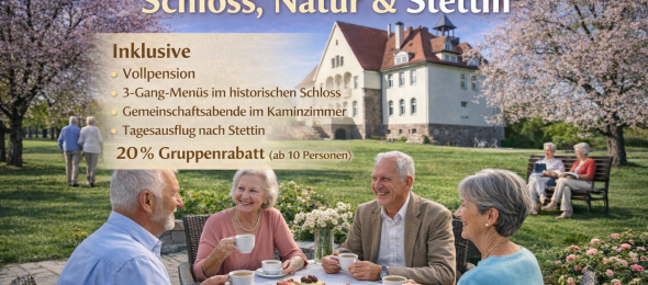 Schloss Krugsdorf Golf & Hotel - Hotel-Außenansicht, Quelle: Schloss Krugsdorf Golf & Hotel