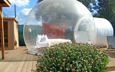 Schloss Krugsdorf Golf & Hotel - Romantisches Bubble-Tent