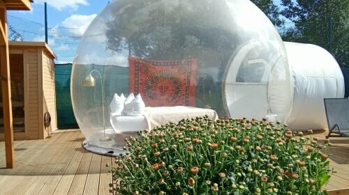 Schloss Krugsdorf Golf & Hotel - Romantisches Bubble-Tent