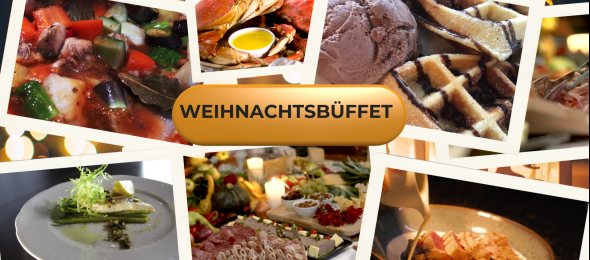 Weihnachtsbüffet am 1. Feiertag, Quelle: Schloss Krugsdorf Golf & Hotel
