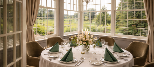 Schloss Krugsdorf Golf & Hotel - Restaurant, Quelle: Schloss Krugsdorf Golf & Hotel