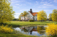 Schloss Krugsdorf im Frühling