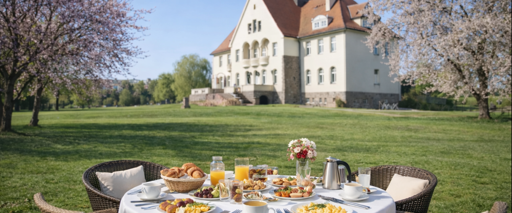 Schloss Krugsdorf Golf & Hotel - Terrasse/Außenbereich