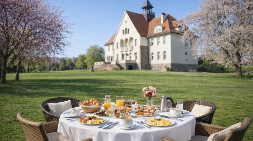 Schloss Krugsdorf Golf & Hotel - Terrasse/Außenbereich