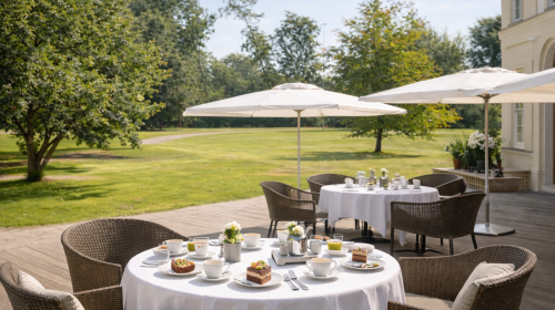 Schloss Krugsdorf Golf & Hotel - Terrasse/Außenbereich