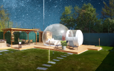 Bubble Tent unterm Sternenhimmel