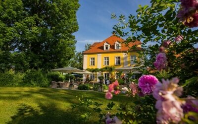 Schloss Lomnitz - Terrasse/Außenbereich