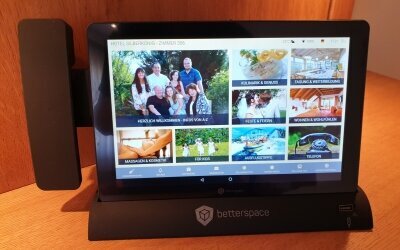 In-Room-Tablets in jedem Zimmer