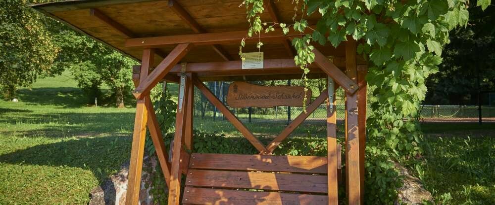 Silberwood Schaukel in der Parkanlage