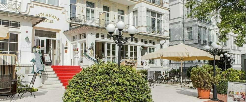 SEETELHOTEL Romantik Hotel Esplanade - Terrasse/Außenbereich