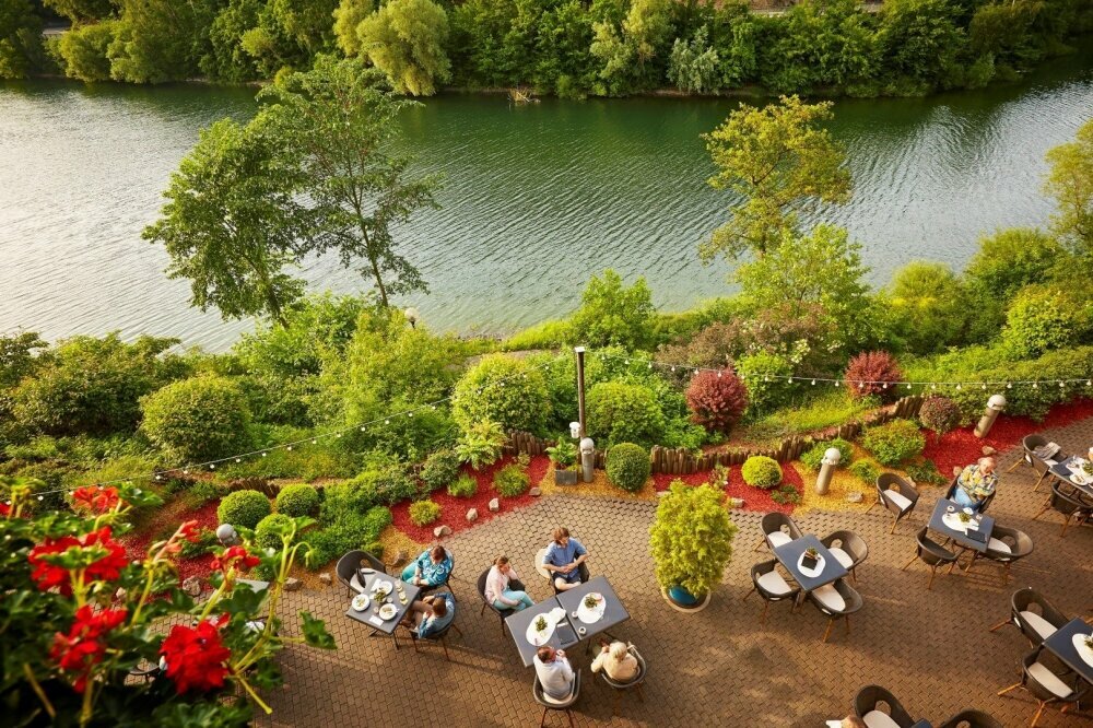 Seeterrasse „Seaview", Quelle: Göbel·s Seehotel Diemelsee