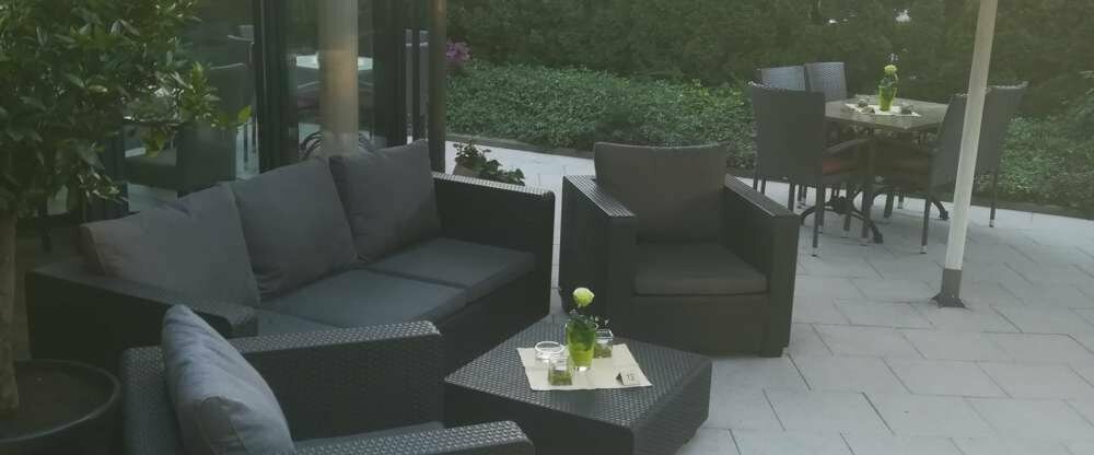 gemütliche Sitzgruppe auf unserer Terrasse