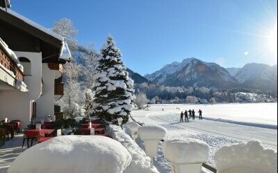 Skating & Loipe am Hotel Fuggerhof