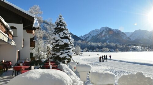 Skating & Loipe am Hotel Fuggerhof