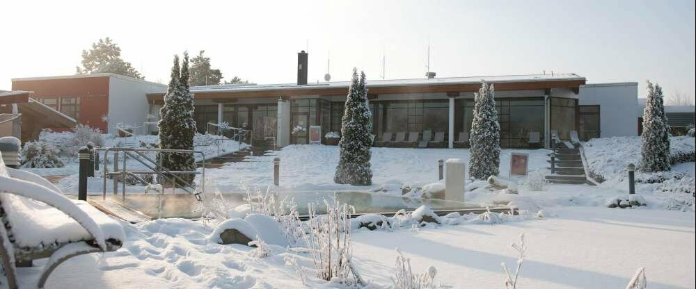 Sole-Therme im Winter
