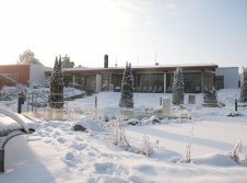 Sole-Therme im Winter