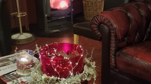 Gemütliche Abendrunden in der Kaminbar