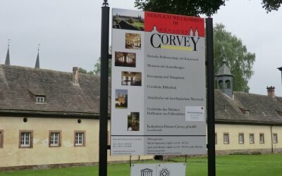 Sonnenhof - Kloster Abtei Schloss Corvey, Weltkulturerbe