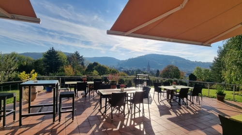 Panoramaterrasse mit Südostblick