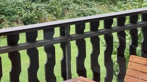 Einzellage Balkon vom Sonnenhof-Appartment 