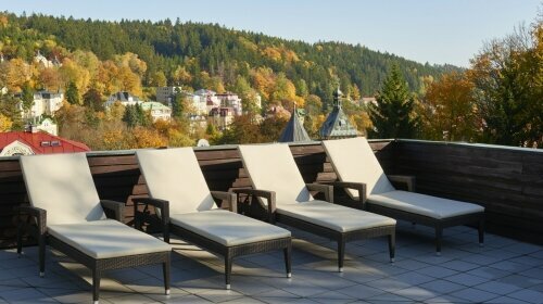 Spa Hotel Děvín *** Superior - Terrasse/Außenbereich