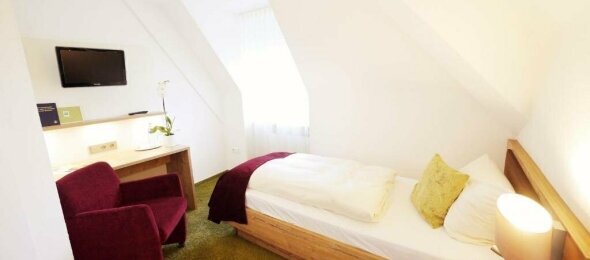 Standard Einzelzimmer, Quelle: Kreuz-Post Hotel-Restaurant-Spa