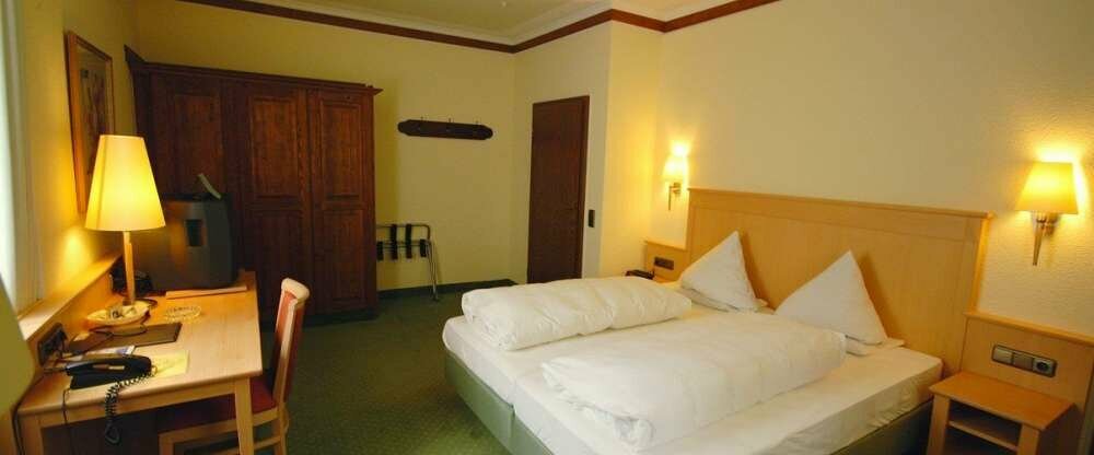 Standardzimmer Haupthaus, als Einzelzimmer oder Doppelzimmer.