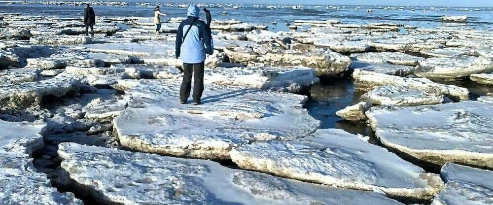 Strand Nordsee Winter