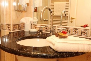 Strandhotel Deichgraf - Badezimmer, Quelle: Strandhotel Deichgraf