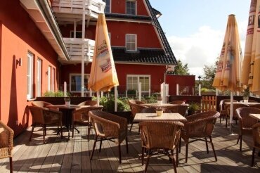 Strandhotel Deichgraf - Terrasse/Außenbereich, Quelle: Strandhotel Deichgraf
