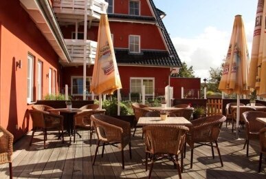 Strandhotel Deichgraf - Terrasse/Außenbereich, Quelle: Strandhotel Deichgraf