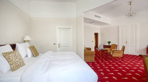 Einzigartige Luxus-Suiten zwischen 20 - 38 m2 mit einem Hauch von Jugendstil-Noblesse und Eleganz. Die individuell gestalteten Suiten bieten vielfältige Grundrisse, von großzügigen Open-Space-Lösungen bis hin zu Zwei-Zimmer-Suiten mit getrenntem Wohn- und