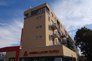 Außenansicht, Quelle: AMEDIA Luxury Suites Graz 