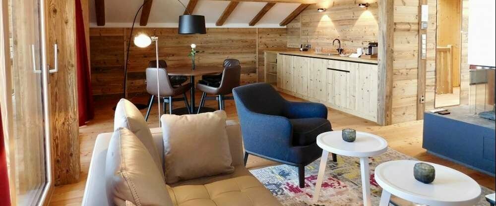 Achental Suite Wohnbereich