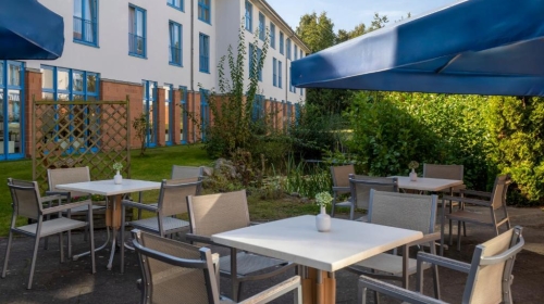 Sunday Hotel Wismar - Terrasse/Außenbereich