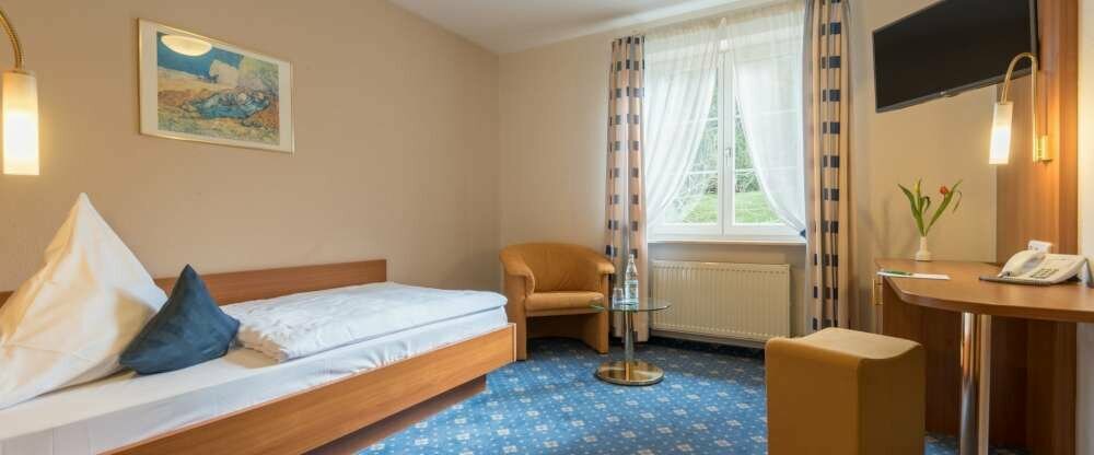 Die Einzelzimmer WohlfühlGeist befinden sich im ehemaligen Kaufmannshaus. 