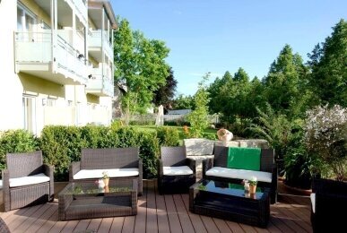 Lobby-Terrasse, Quelle: Hotel Adlerbräu