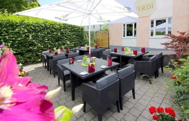 Terrasse, Quelle: Hotel Am Mühlenteich