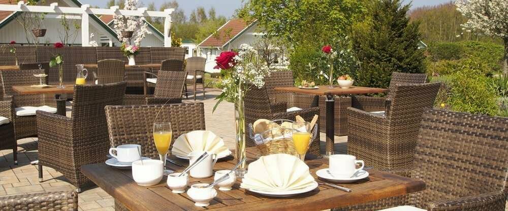 Terrasse zum Frühstücken