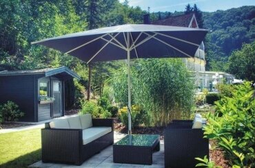 Terrasse, Quelle: Hotel am Schwanenweiher