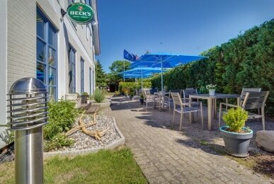 Terrasse, Quelle: Inselhotel Poel 
